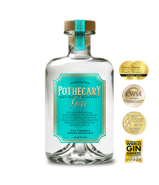 Pothecary Sicilian Blend Organic British Blended Gin